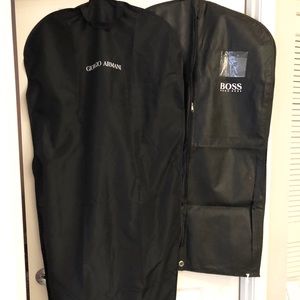 2 Garment Bags  HUGO BOSS & Giorgio Armani